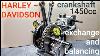 How To Change Motorcycle Connecting Rod Kit Crank From Harley Davidson